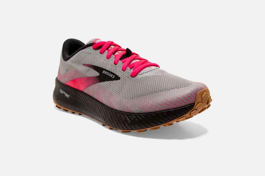 Brooks Israel Catamount Trail Running Shoes Womens - Navy/Pink - FCA-679538